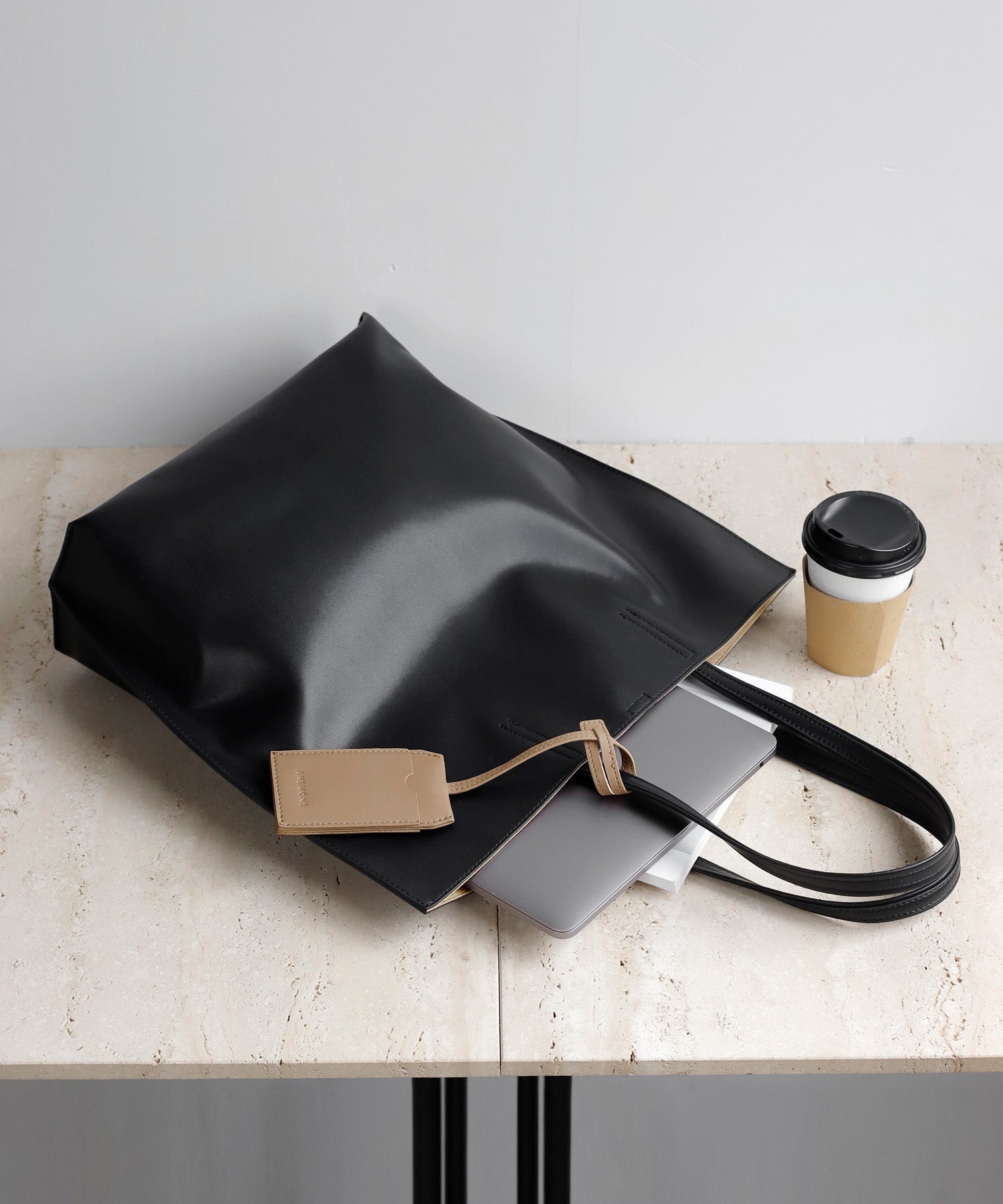 ANEMONE】カードケース付きレザーバッグ｜アネモネ・シエナロゼ