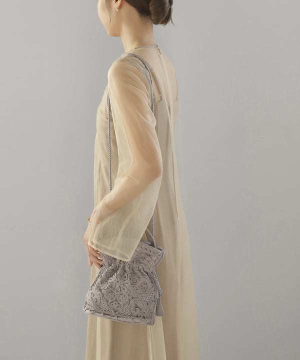 刺しゅう巾着2WAYバッグ