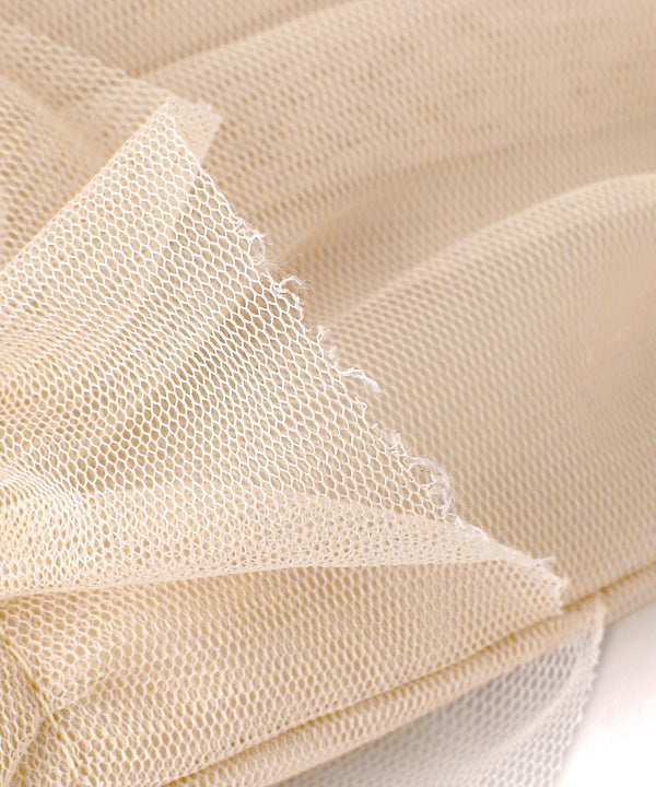 [Casselini] Tulle ruffle tote bag