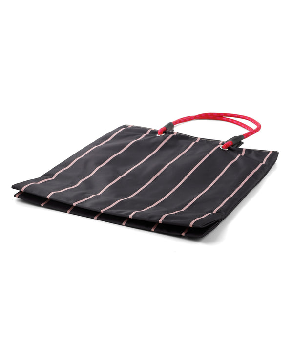 【trafico】ストライプ柄トートバッグ