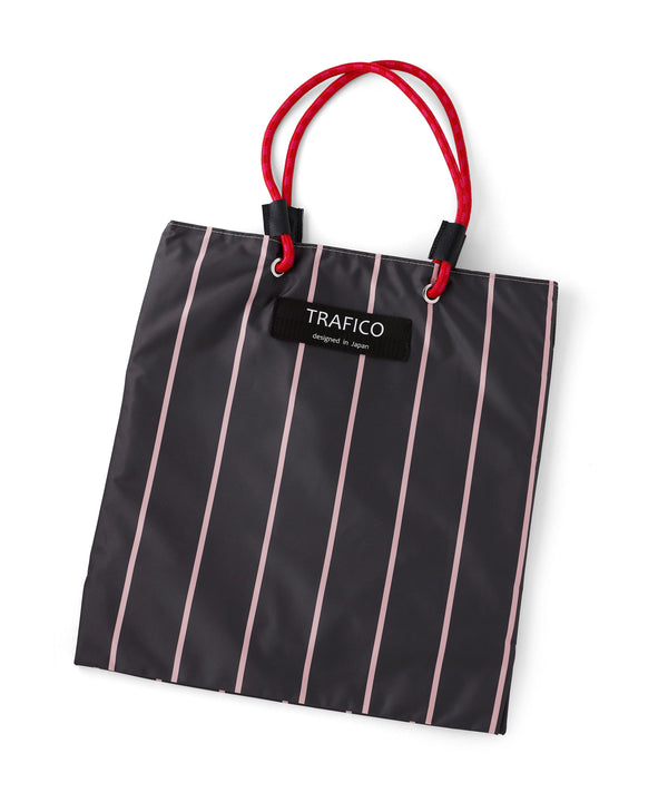 【trafico】ストライプ柄トートバッグ