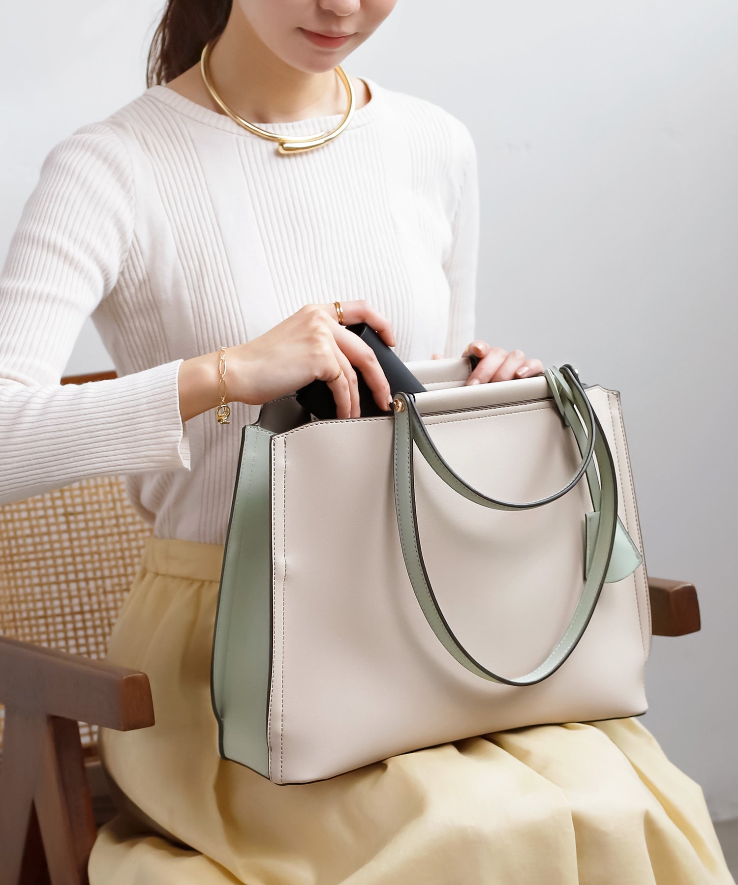 あやの2wayカップ付オープンバックアシメストラップキャミラベンダーグレー ミアン MIAN 【2way/シーズンレス/ロングセラー】ANNABEL / ダブル