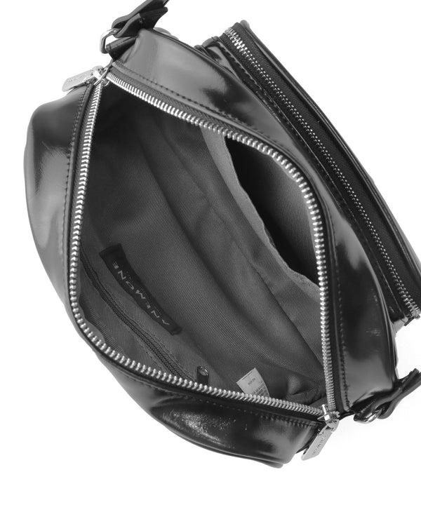 Leather shoulder bag