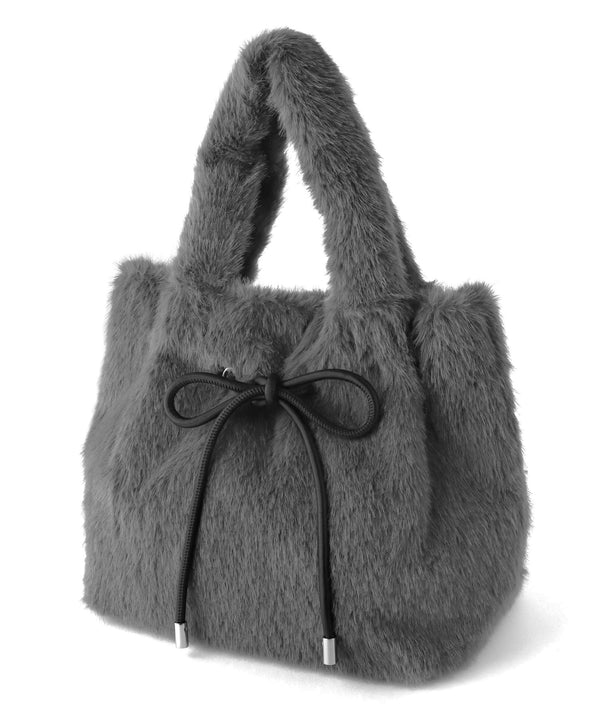 リボンエコファートートバッグ