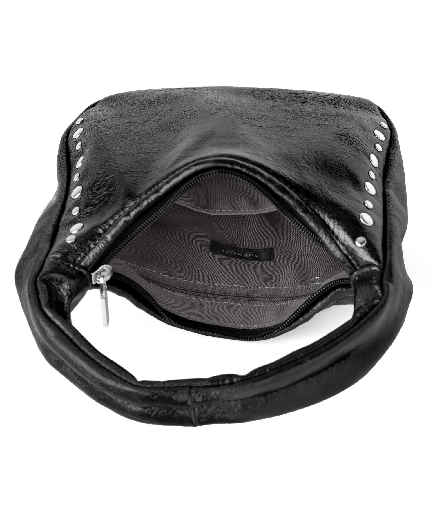 ANEMONE】スタッズポイントハーフムーン2WAYバッグ｜アネモネ