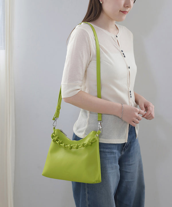 デザインハンドル2WAYバッグ