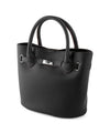 Leather-style 2-way bag with pouch