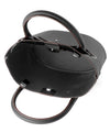 Leather-style 2-way bag with pouch