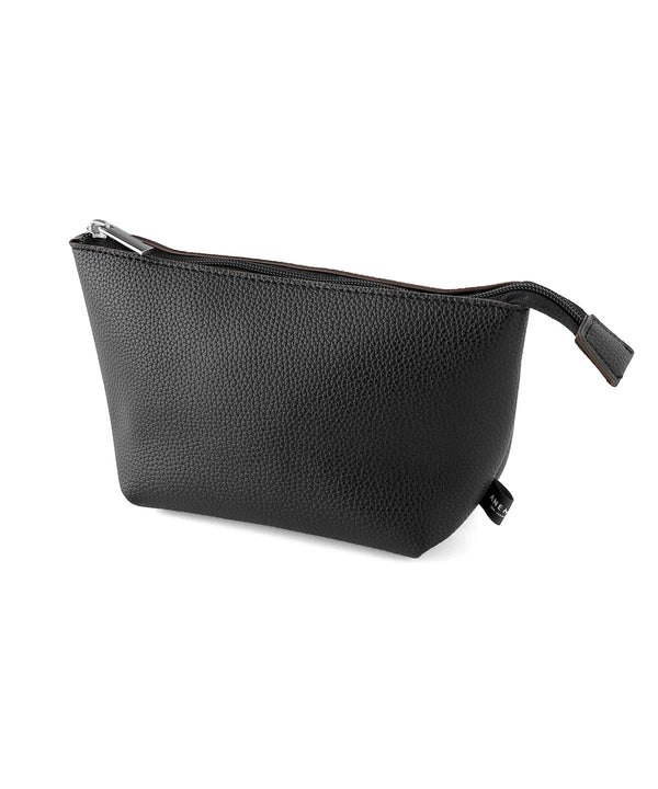 Leather-style 2-way bag with pouch