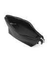 Leather-style 2-way bag with pouch