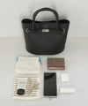 Leather-style 2-way bag with pouch