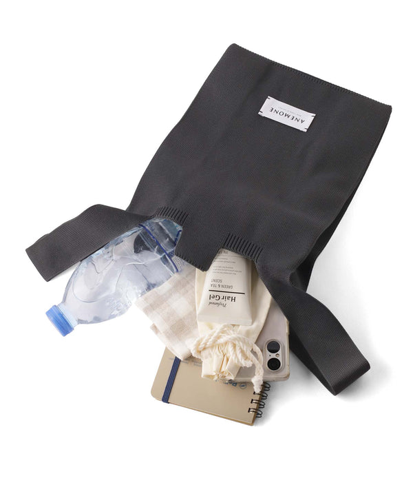 Simple knit tote bag [S]