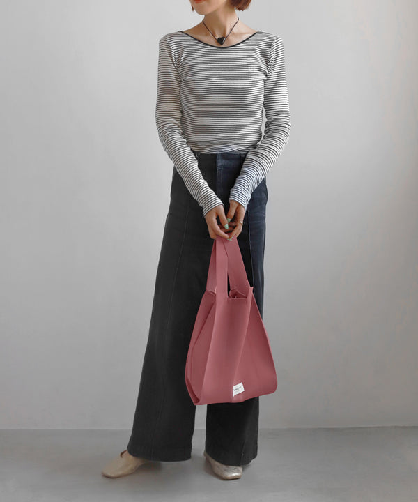 Simple knit tote bag [M]