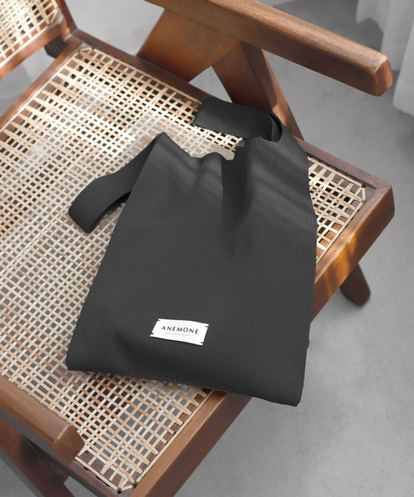 Simple knit tote bag [M]