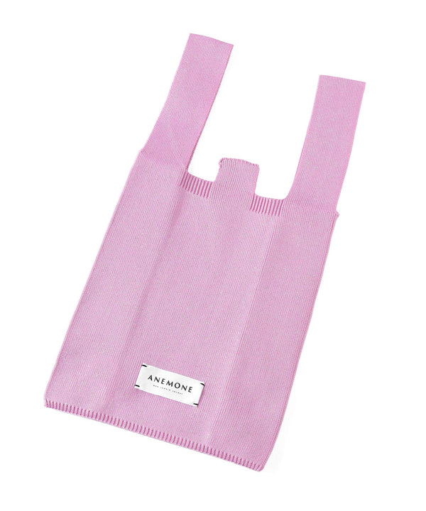 Lamé knit tote bag [S]