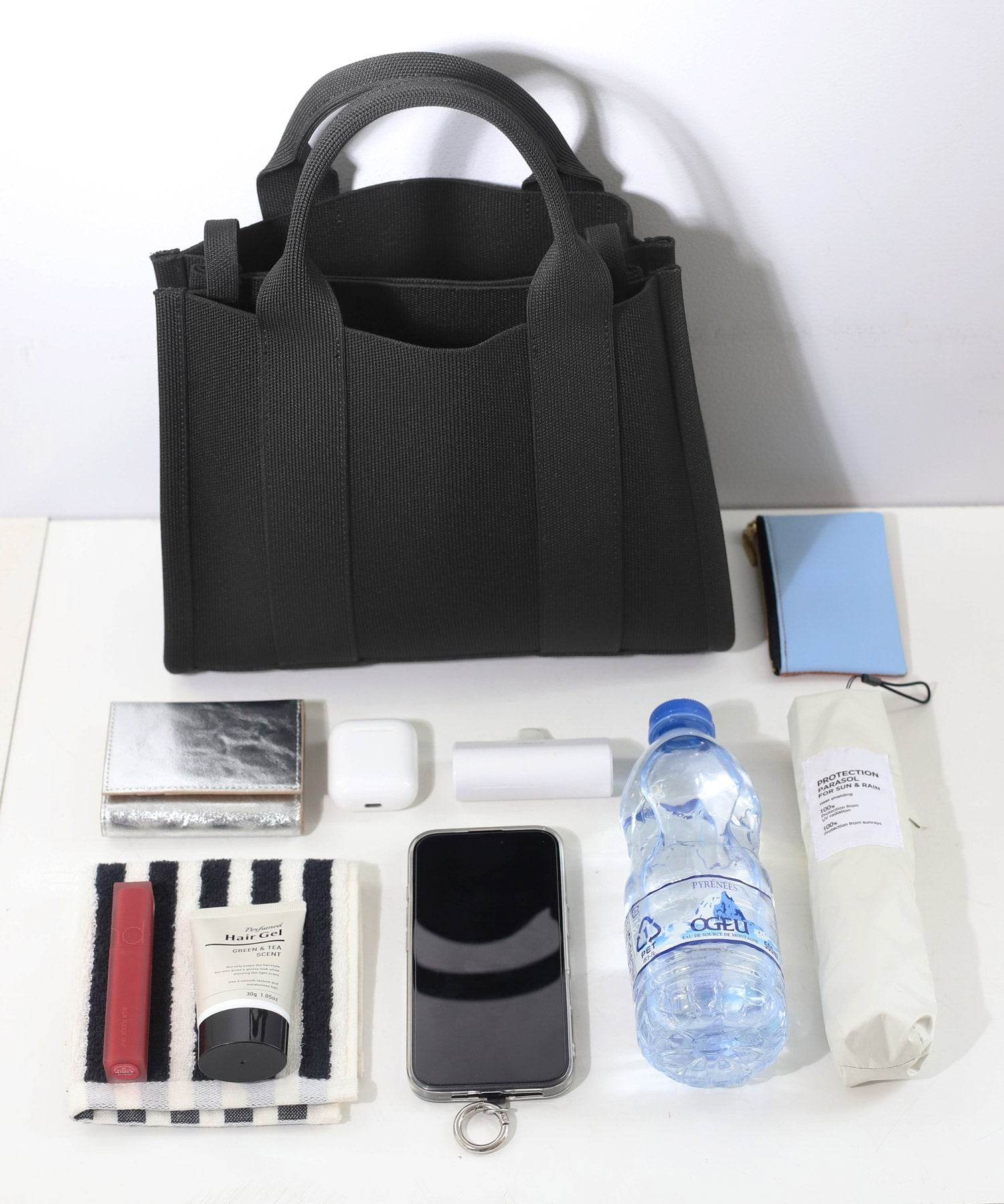 ANEMONE】スクエアニット2WAYバッグ｜アネモネ・シエナロゼ・ミミサン