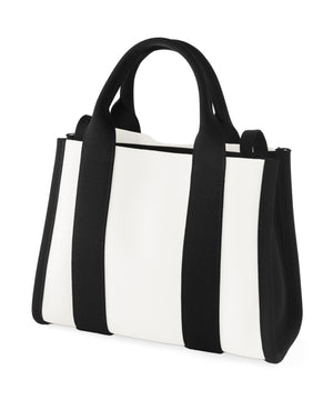 Square knit 2-way bag