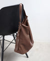 Leather-look belt shoulder bag