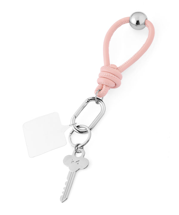 k18WG ダイヤモンド クロスとハートのストラップ