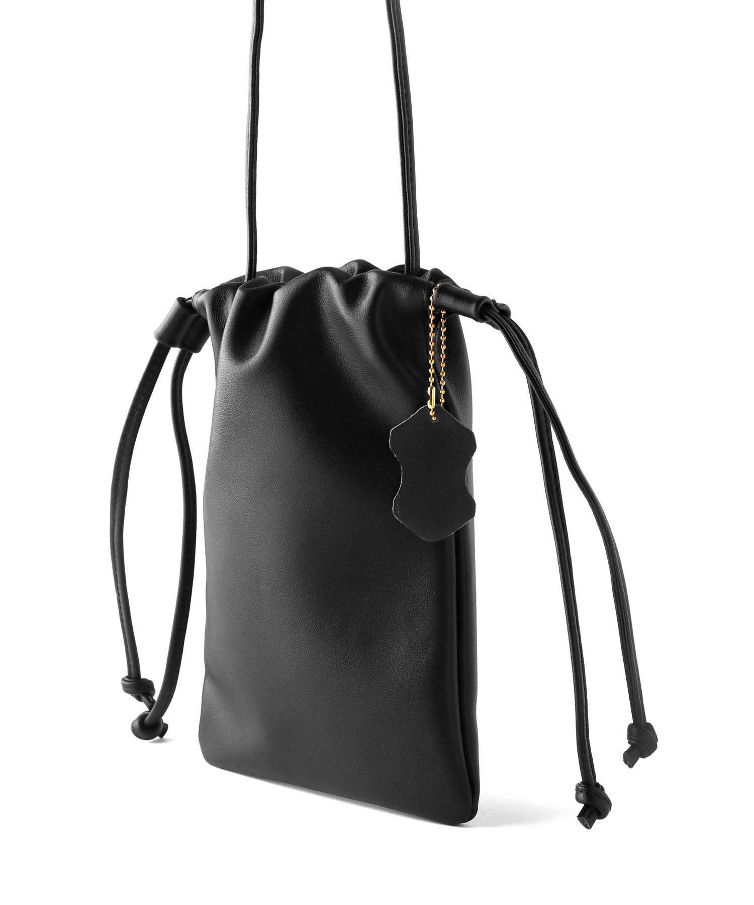 ANEMONE】【COOCO】ラムレザー巾着ショルダーバッグ｜SANPO ONLINE