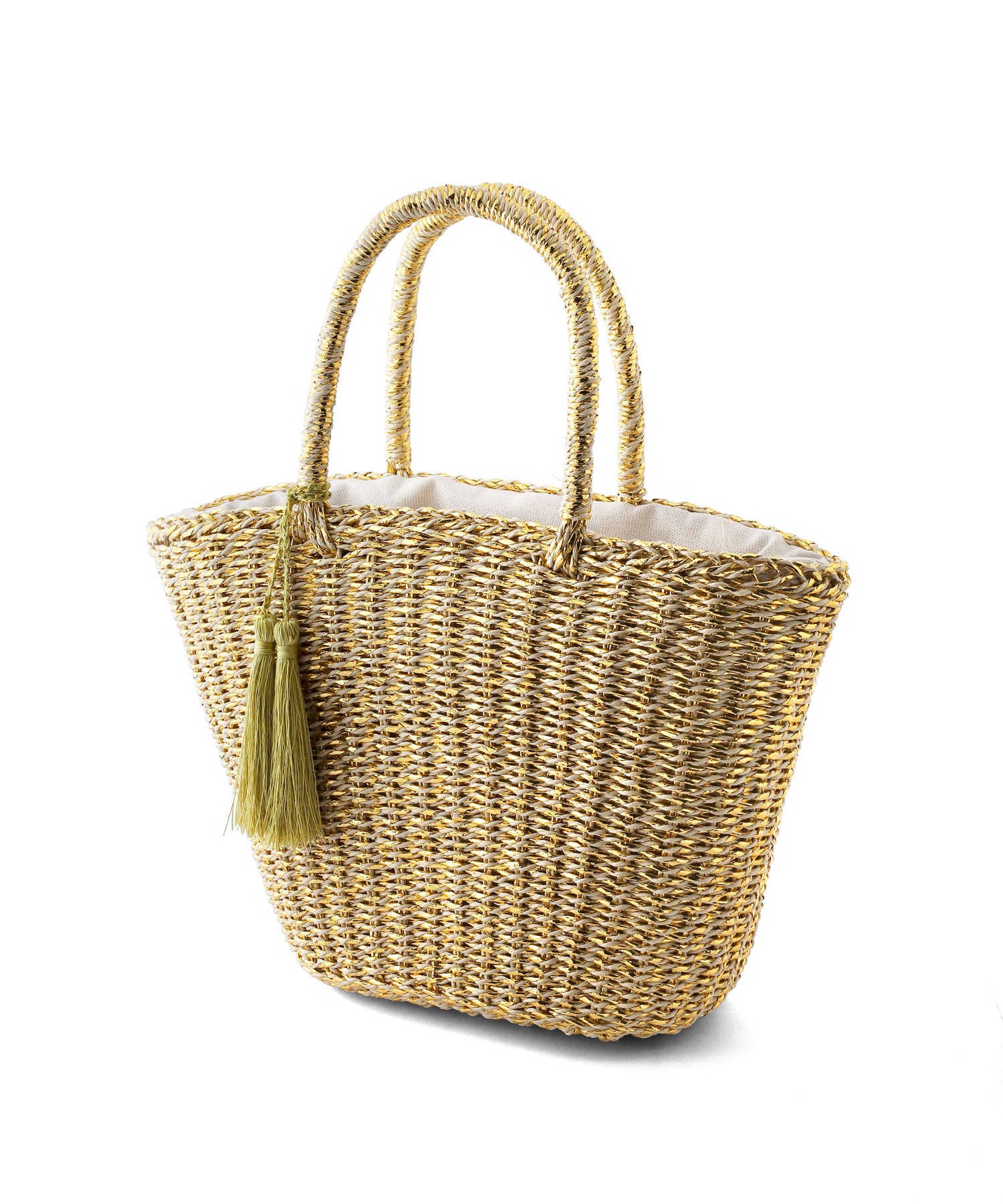 アウターサンセット 籠バック OUTERSUNSET 【アウターサンセット】 abaca basket bag BROWN（1119001）