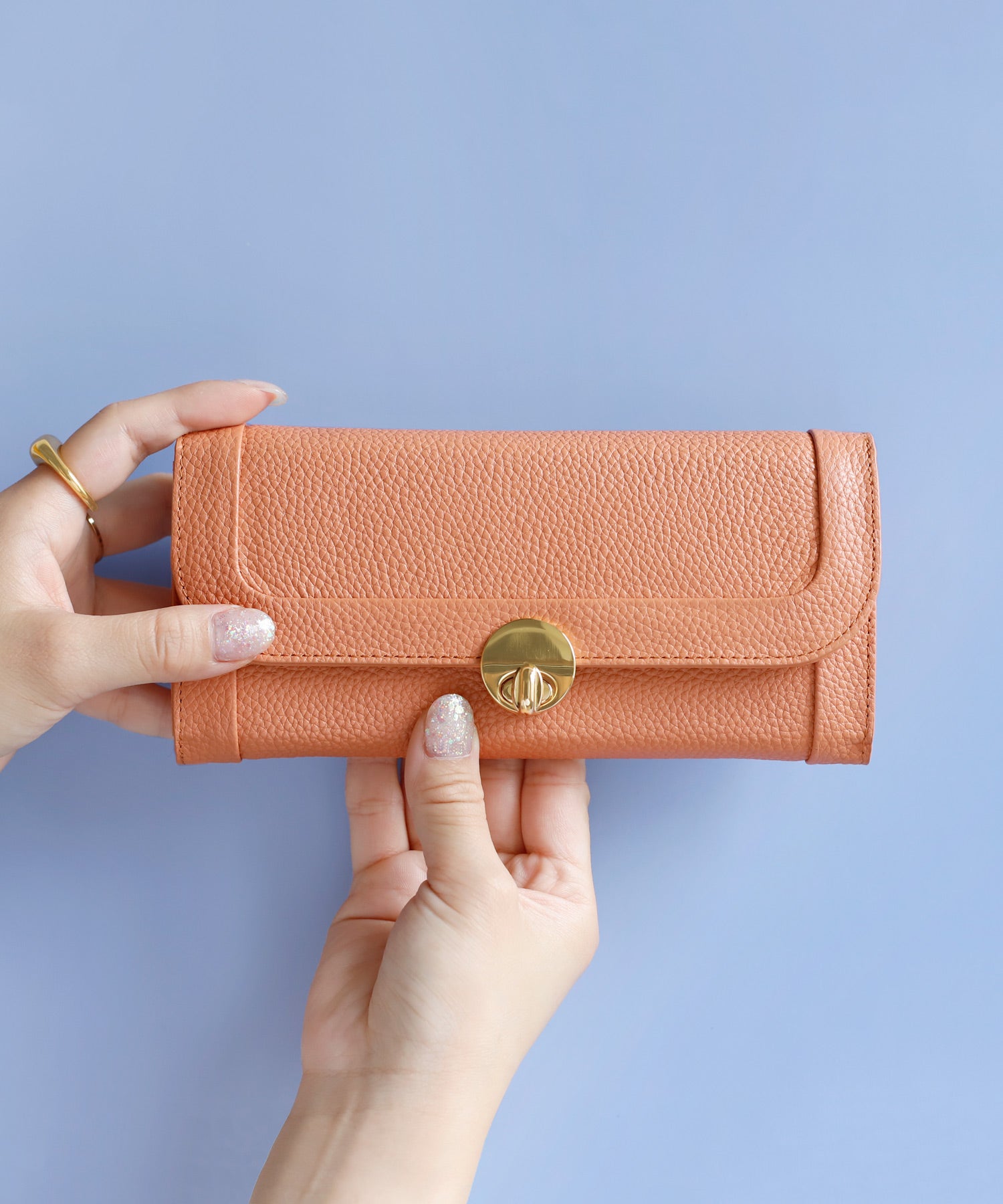 ANEMONE】【ANEMONE×HASHIBAMI】メタルバックルレザーウォレット