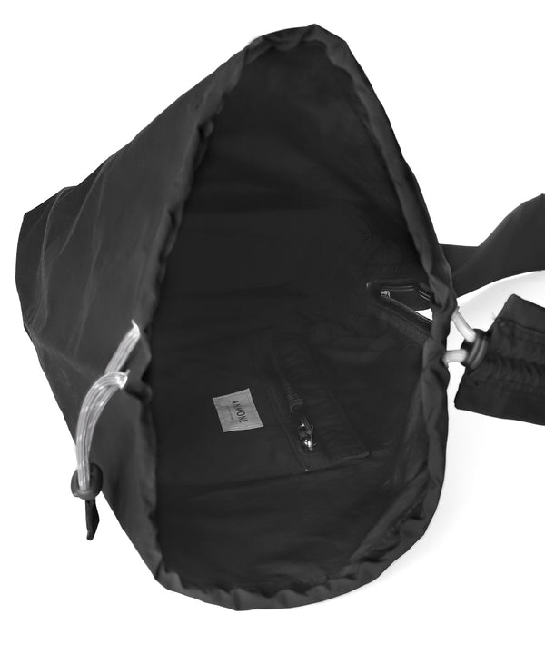 Nylon Drawstring Shoulder Bag