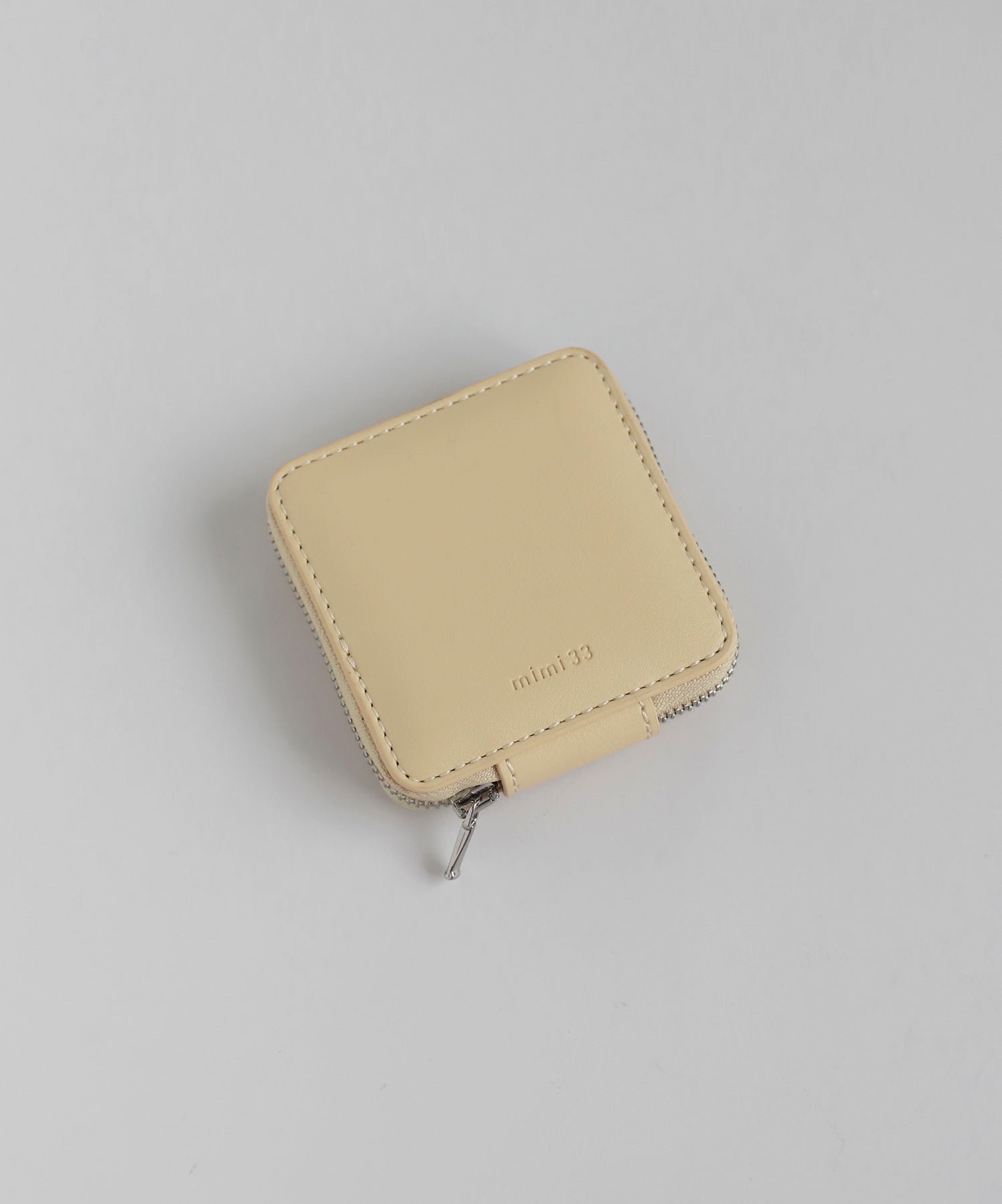 mimi33】スクエアアクセサリーポーチ｜アネモネ・シエナロゼ・ミミサン