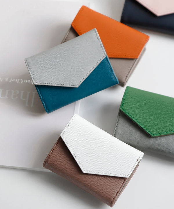 エンボスレザーミニウォレット