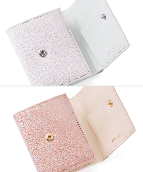 三つ折りレザーウォレット