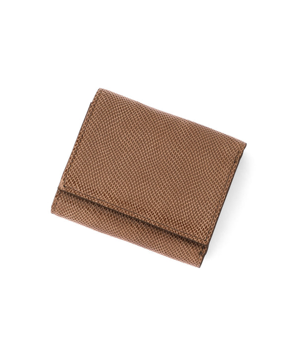 ANEMONE】三つ折りレザーウォレット｜アネモネ・シエナロゼ・ミミサン