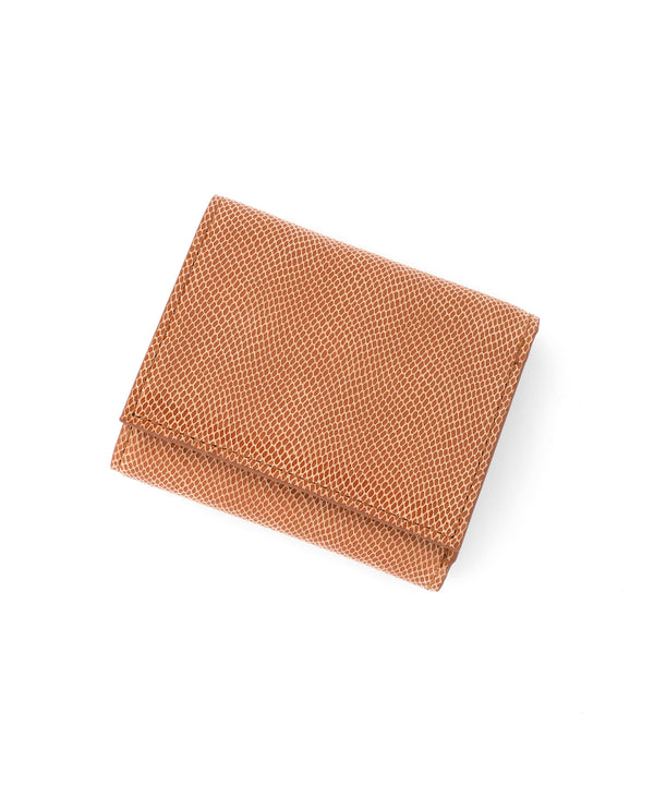 三つ折りレザーウォレット