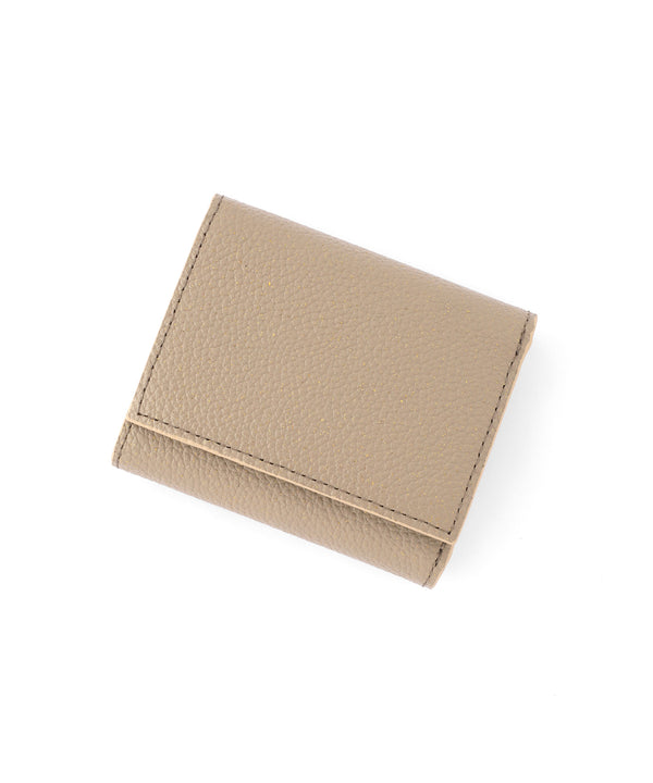 三つ折りレザーウォレット