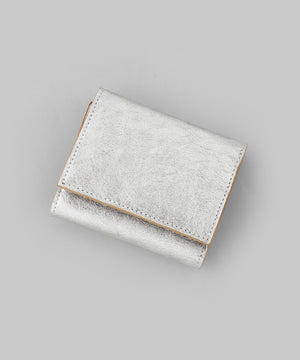Tri-fold leather wallet