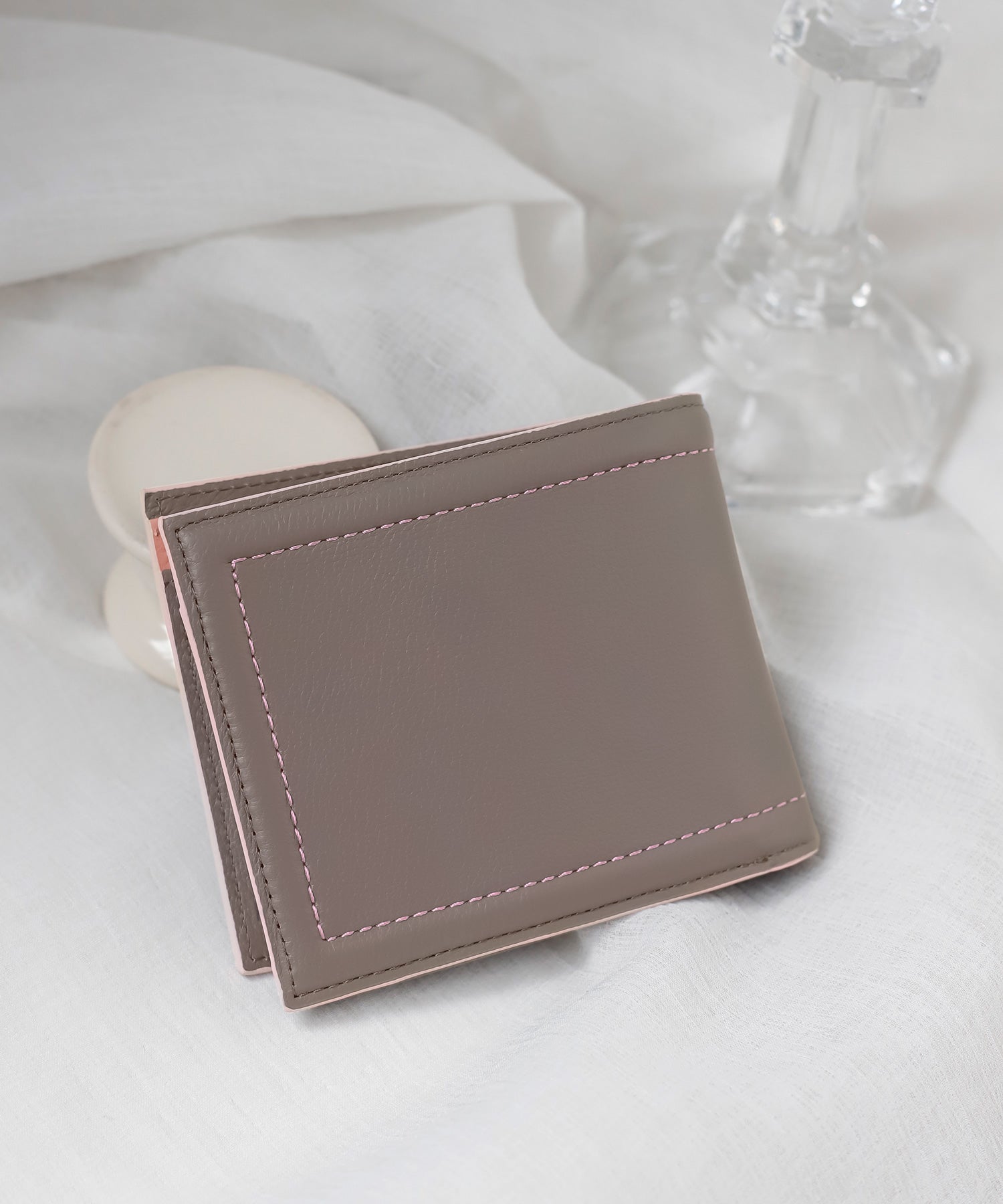 ANEMONE】2つ折りバイカラーレザーウォレット｜アネモネ