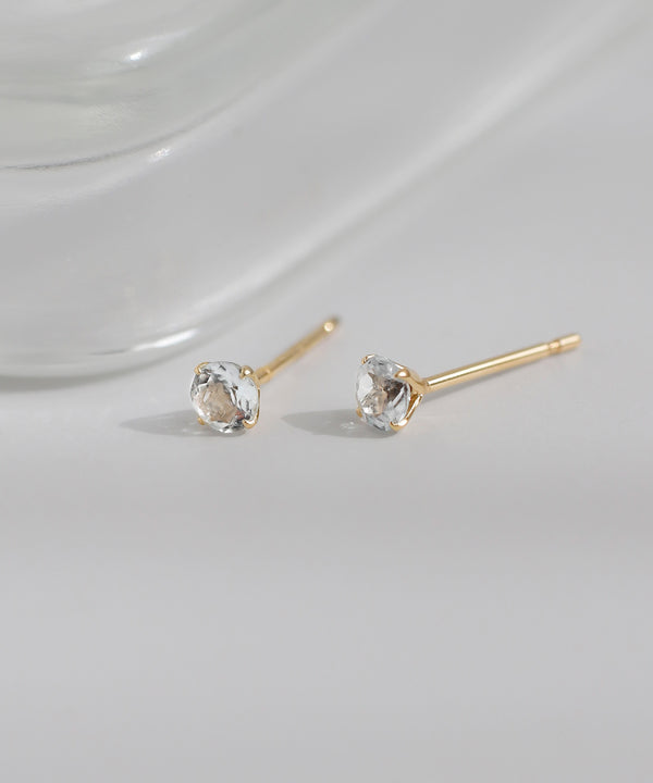 誕生石ピアス[K10]