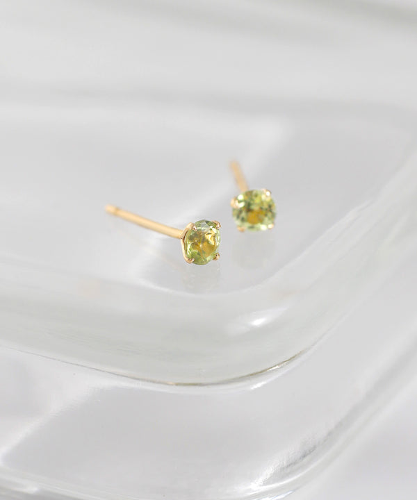 誕生石ピアス[K10]