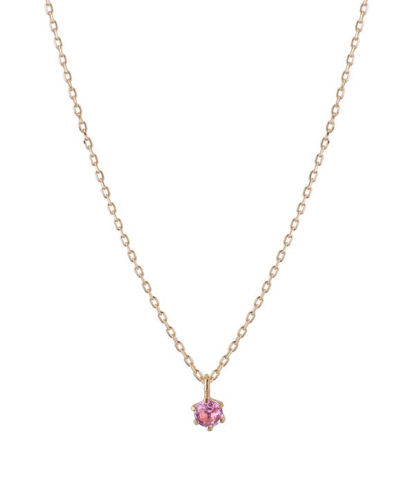 【ギフトボックス付】誕生石ネックレス[K10]