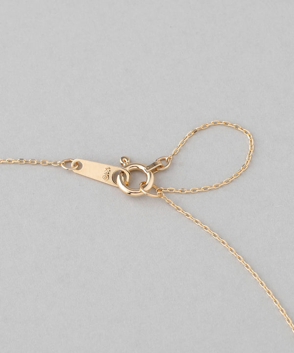 【ギフトボックス付き】天然石フラワーネックレス[K10]