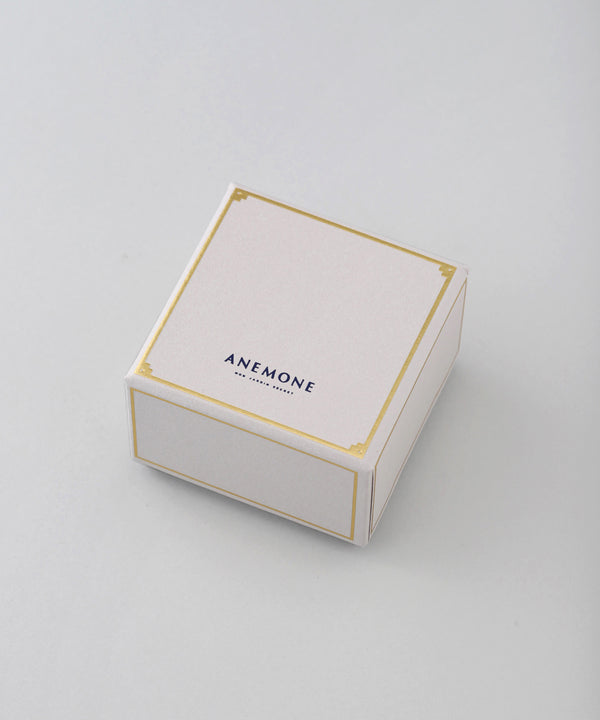 【ギフトボックス付き】天然石フラワーネックレス[K10]