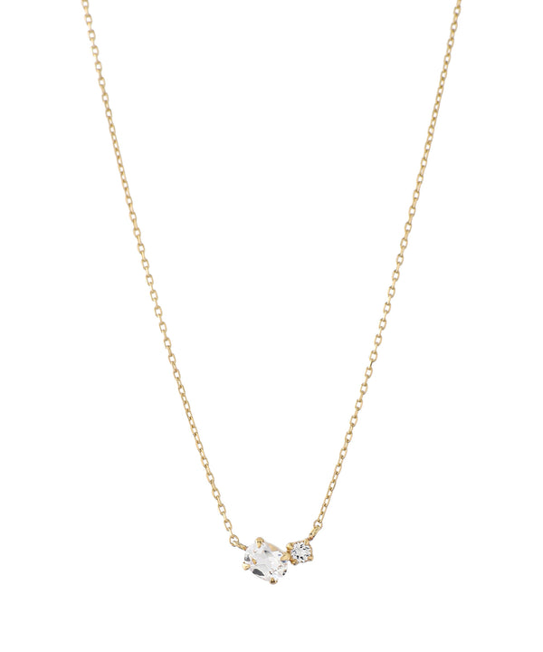 ANEMONE】【ギフトボックス付】ホワイトトパーズネックレス[K10