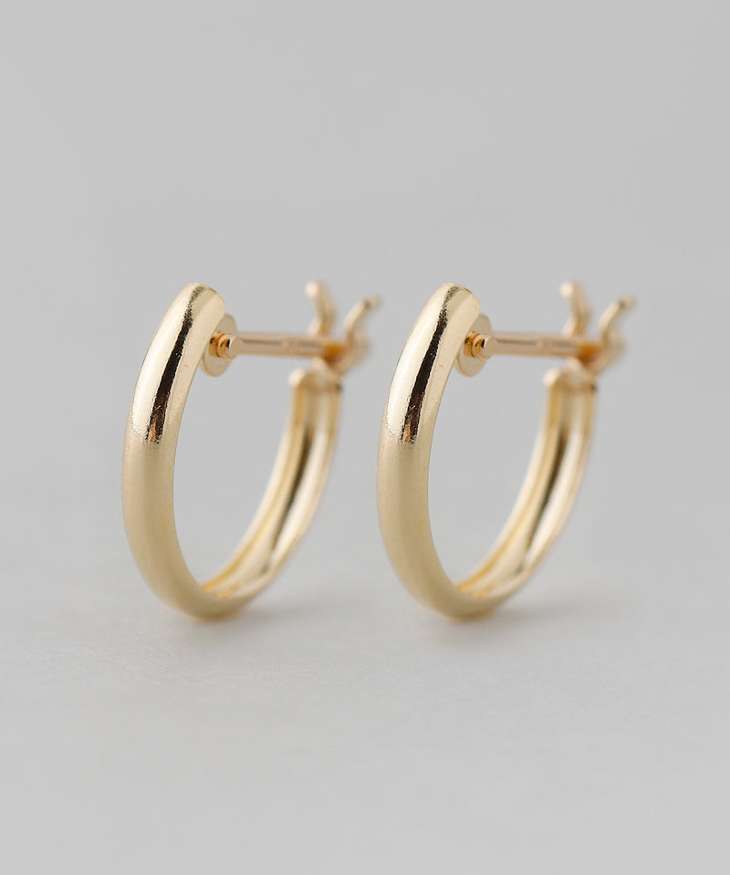 Mini hoop earrings [K10]