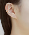 ドロップビジューピアス[K10]