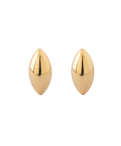 Marquise Shape Mini Earrings [K10]