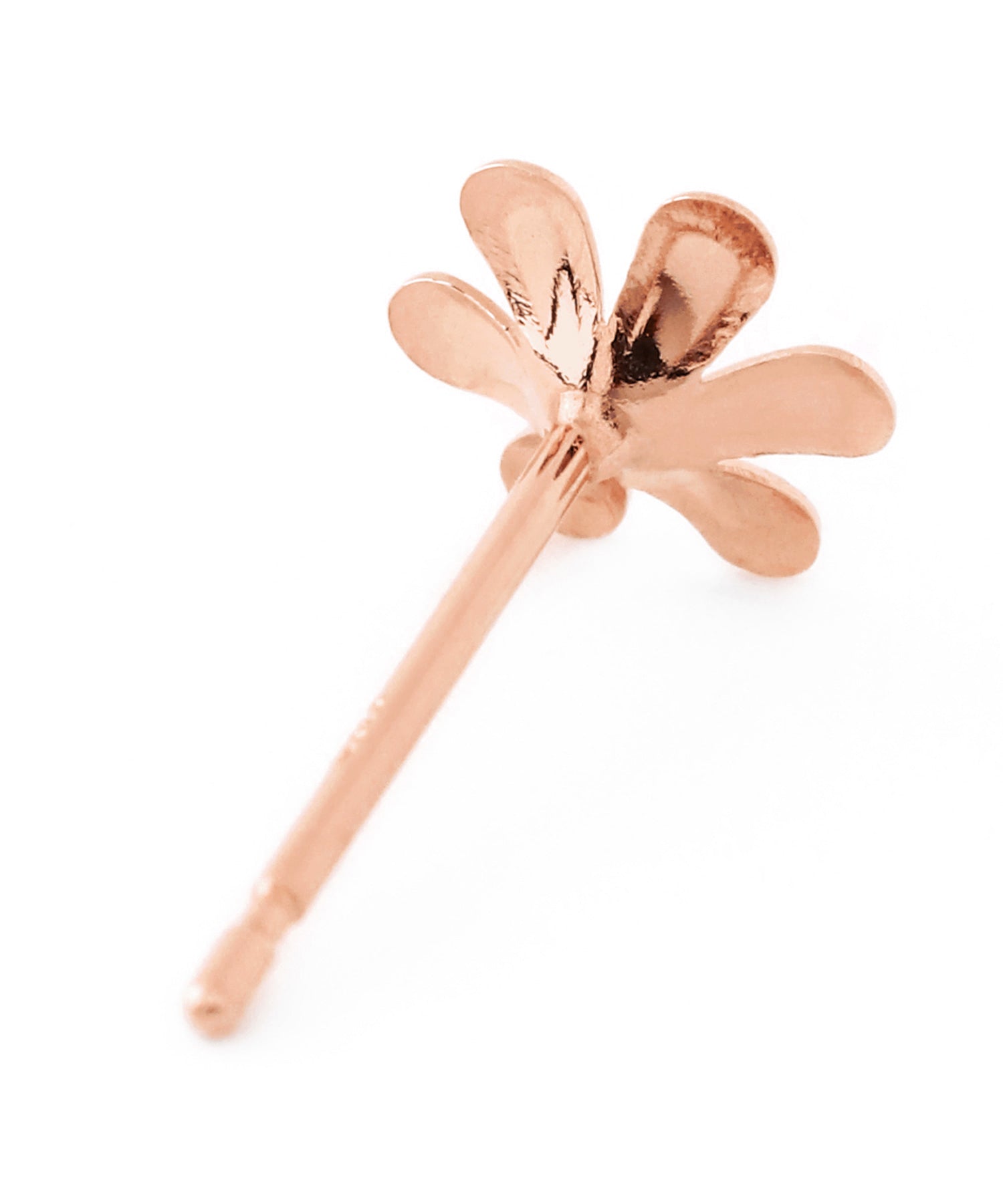 ANEMONE】フラワーピアス[K10]｜アネモネ・シエナロゼ・ミミサンジュウ