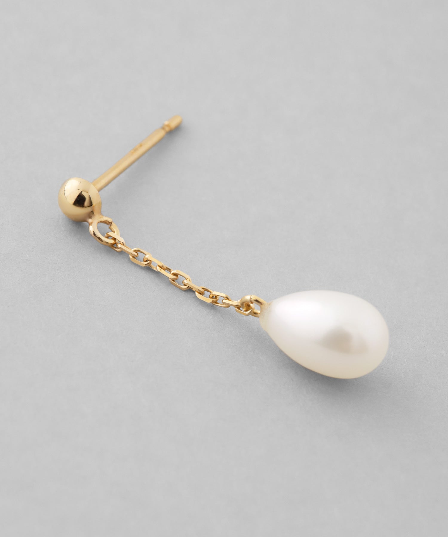 ANEMONE】スイングパールピアス[K10]｜アネモネ・シエナロゼ・ミミサン