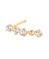Bijou line earrings [K10]
