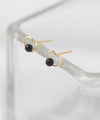 オニキス×ハートピアス[K10]