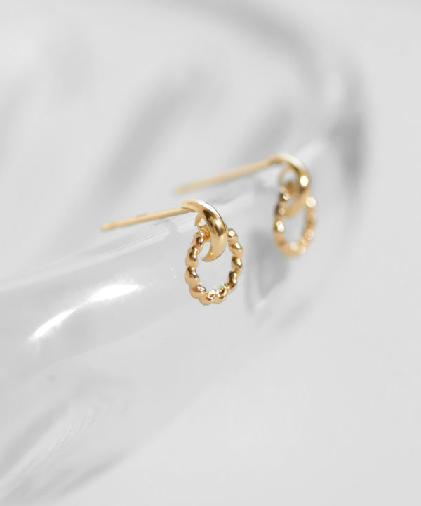 サークルピアス[K10]