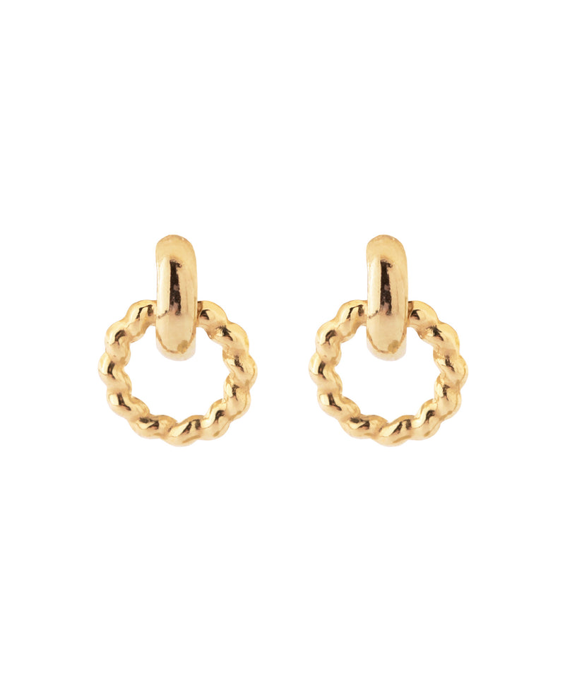 サークルピアス[K10]